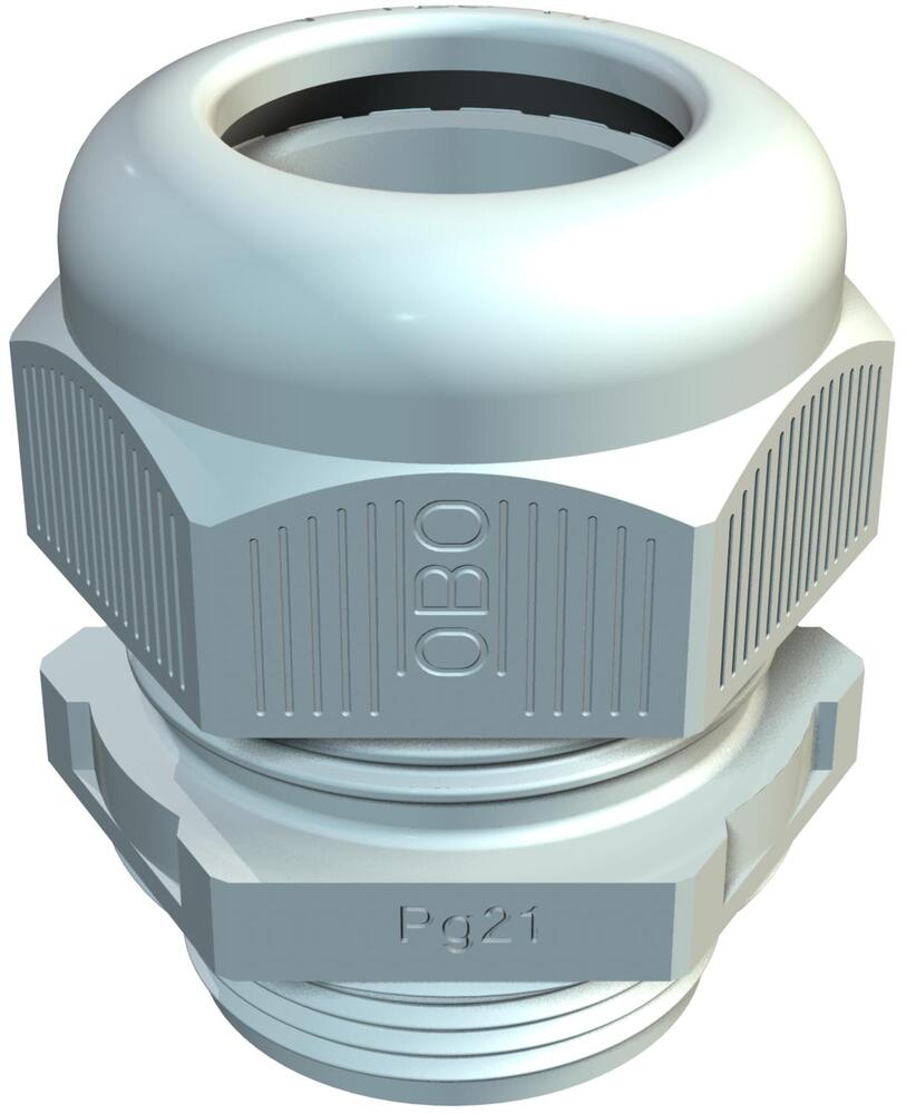 PG48 IP68 Cable Gland With Strain Relief RAL 7001 - 2022702