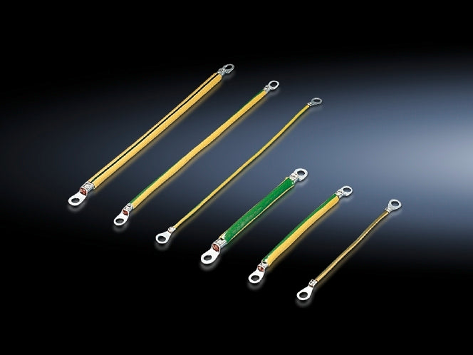 Rittal Earth Strap 170mm 4mm² M8 Connection Set - 2564000 [5 Pieces]