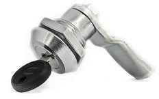 nVent Hoffman ALL508 Chrome Cabinet Cylinder Lock - ALL508