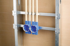 Telescoping Box Bracket 432-660mm With Mounting Points - 187191 [2 Pieces]