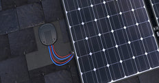 Universal Solar PV Cable Entry Tile For Pitched Roofs - 0770206