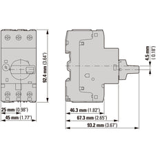 3P Transformer Circuit Breaker 10-16A PKZM0 - 088917