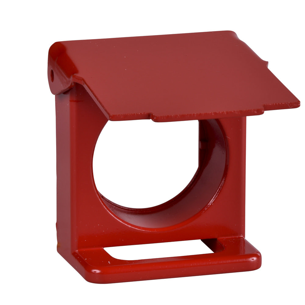 Schneider Electric XB4 Lockable Push Button Cover Red - ZB4BZ64