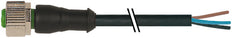Murrelektronik M12 Female Sensor Cable 5x0.34mm 10m PVC - 7000-12241-6151000
