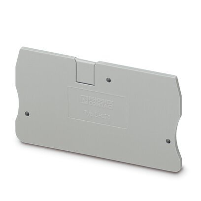 Phoenix Contact D-ST 6 End Cover Plate Gray - 3030433 [10 Pieces]