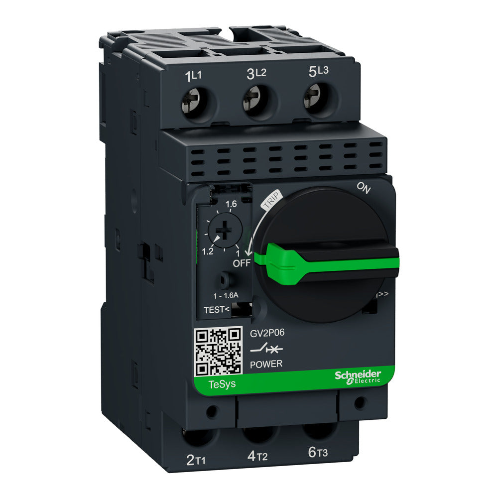 Schneider Electric TeSys GV2P06 Motor Circuit Breaker - GV2P06