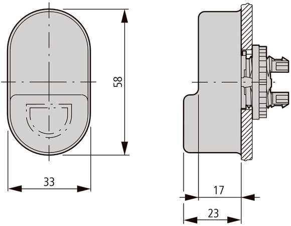 Eaton Membrane Module Eaton M22-T-DD Double Actuator Protection Membrane - 216396 | Tameson.com