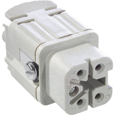 EPIC H-A 4 BS Female Screw Terminal Connector Insert - 10432000 [10 Pieces]