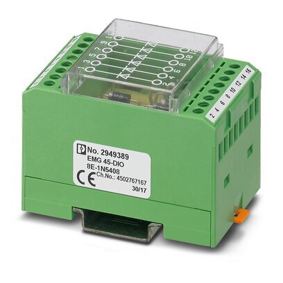 Phoenix Contact 8-Channel Diode Module EMG 45-DIO - 2949389