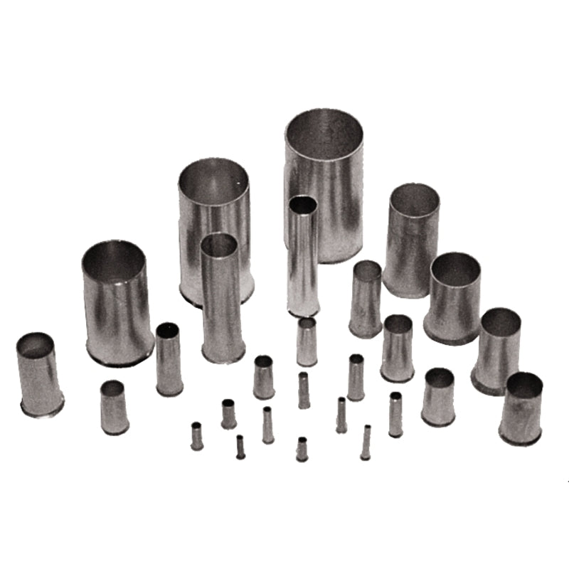 Uninsulated Wire End Ferrule 50mm² Electrogalvanized Copper - 9004210000 [100 Pieces]