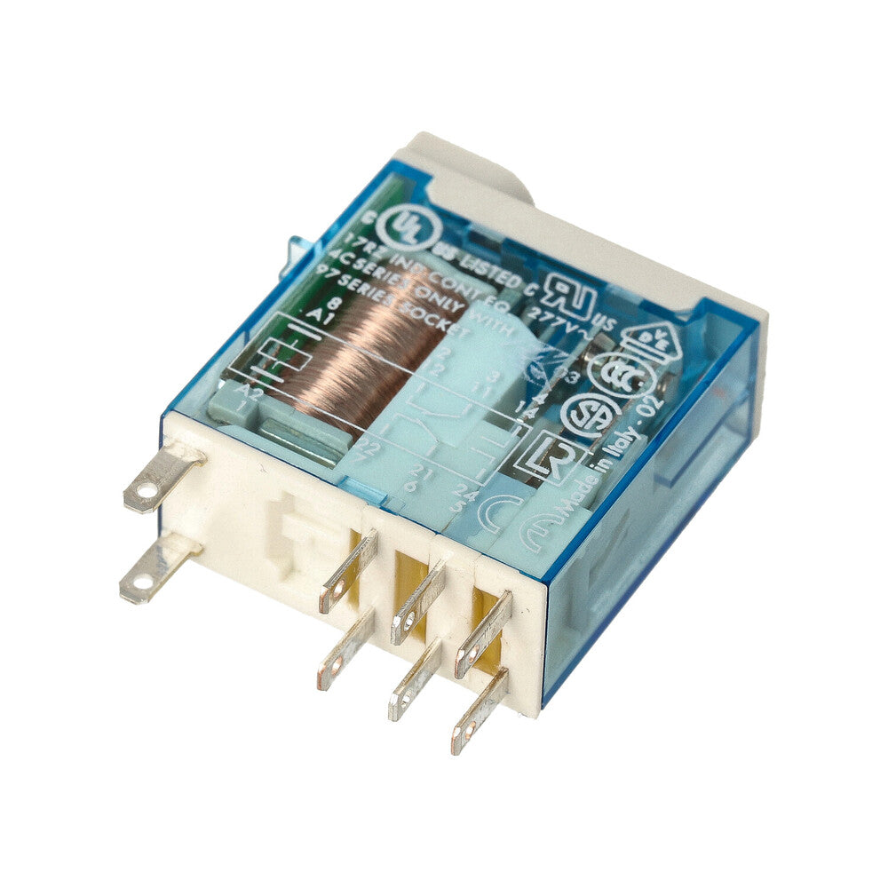 Finder 46 Series Industrial Mini Relay 12VDC 8A DPDT - 46.52.9.012.0074