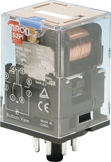 Omron MK-S DPDT 24VDC 10A Relay With LED Indicator - MKSN8498F