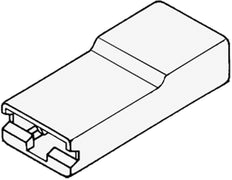 Nylon Insulation Cap With Lock For 6.3mm Terminals - 410080 [100 Pieces]