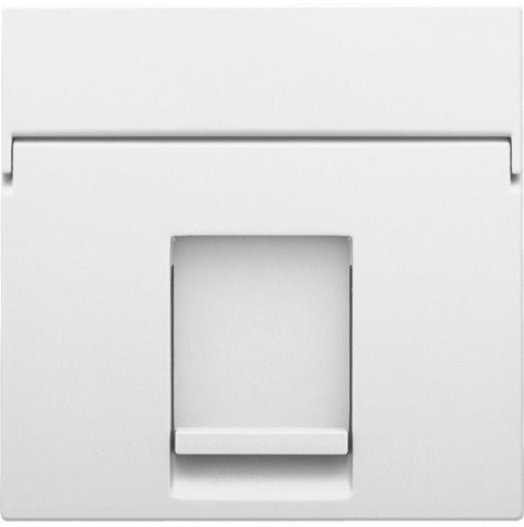 Niko RJ45 Single Port White Central Plate - 154-65100
