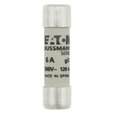 Low Voltage Cylindrical Fuse 6A 500V AC IEC 10x38mm - C10G6 [10 Pieces]
