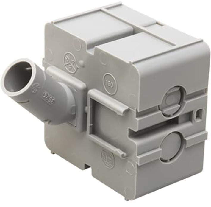 Wall Junction Box 16mm 40mm Deep With Cable Entry - 7126.310 [2 Pieces]