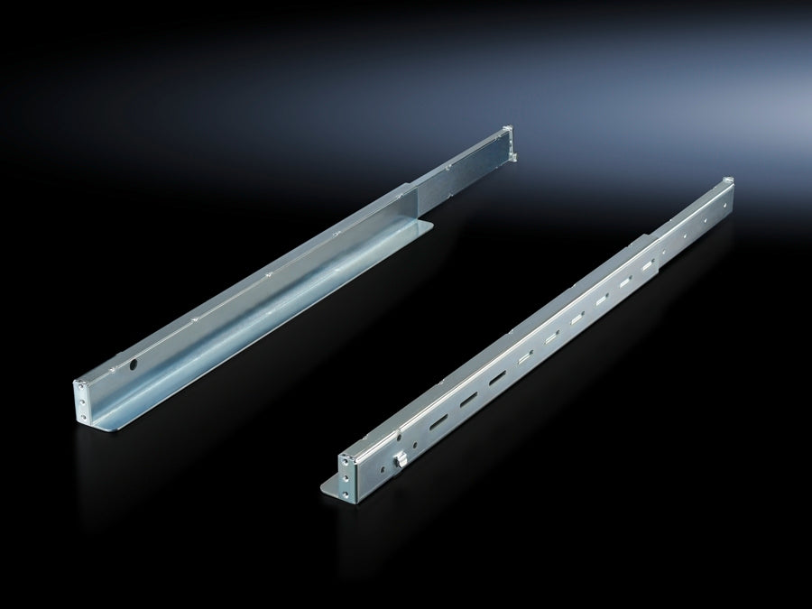 Rittal VX IT 19-Inch Slide Rails 600-825mm 80kg Capacity - 5302035 [2 Pieces]