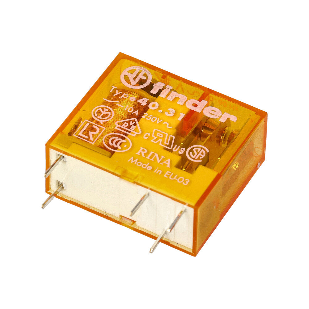 Relay PCB Finder SPDT 24 VAC, 10 A - 40.31.8.024.0000 - Per Circuiti Elettrici