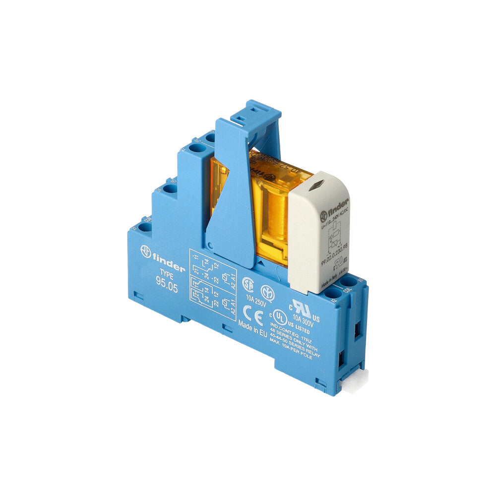 Finder 48.52 Interface Relay Module 8A 230VAC - 48.52.8.230.0060