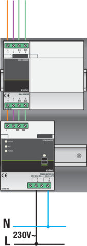 Niko Home Control DIN Rail Coupler - 550-00020