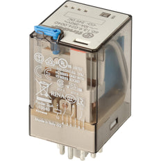 Finder Industrial Relay 3CO 10A 24VDC With Test Button - 60.13.9.024.0040