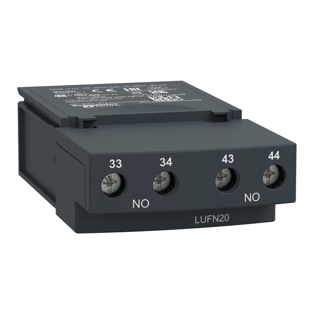 TeSys U 2NO Auxiliary Contact Module - LUFN20