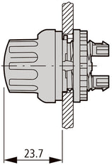 RMQ-Titan 3-Position Selector Switch With Rotary Head - 226838