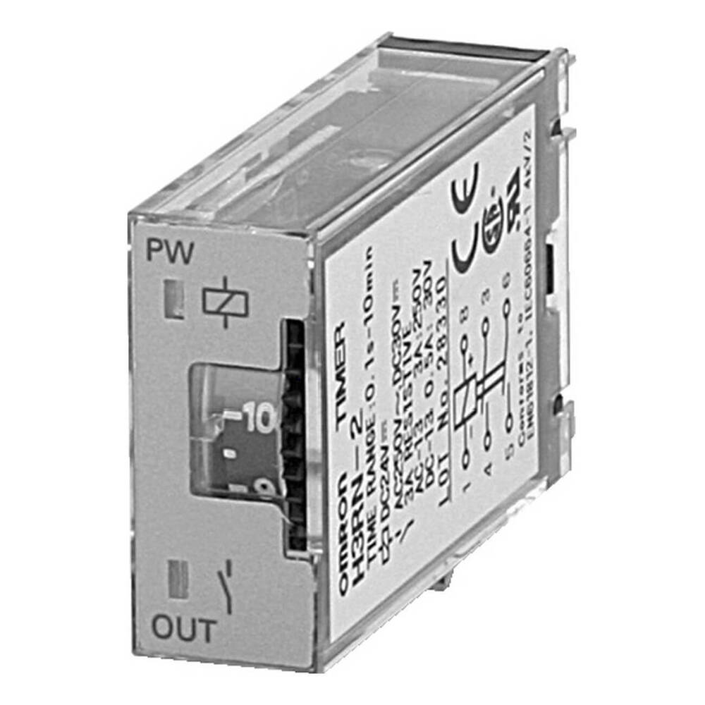 Omron H3RN Multifunction Timer Relay 24VDC 8-Pin DPST - H3RN1008M