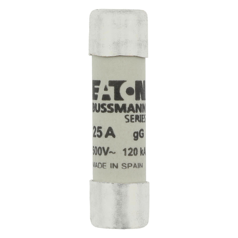 Low Voltage Cylindrical Fuse 25A 500V AC 10x38mm IEC - C10G25 [10 Pieces]