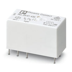Phoenix Contact Miniature Power Relay 24V AC Dual Contact - 2961435 [2 Pieces]