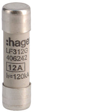 Industrial Cylindrical Fuse 12A 500V 10x38mm - LF312G [10 Pieces]
