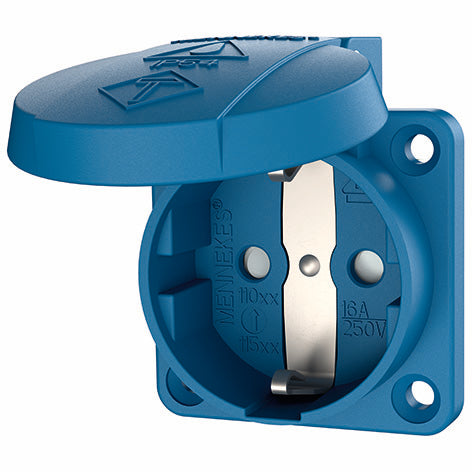 Mennekes 16A Industrial Socket Outlet IP54 230V - 11081