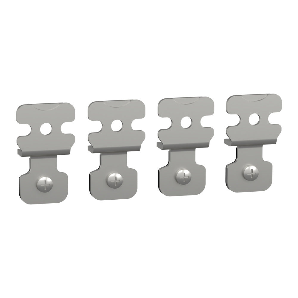Schneider Electric Steel Wall Mounting Bracket Set - NSYAEFPFSC [4 Pieces]