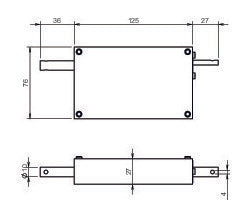 Eff Eff 3705HZ12 Electric Door Release 12V DC - 10003663