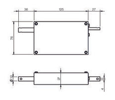 Eff Eff 3705HZ12 Electric Door Release 12V DC - 10003663