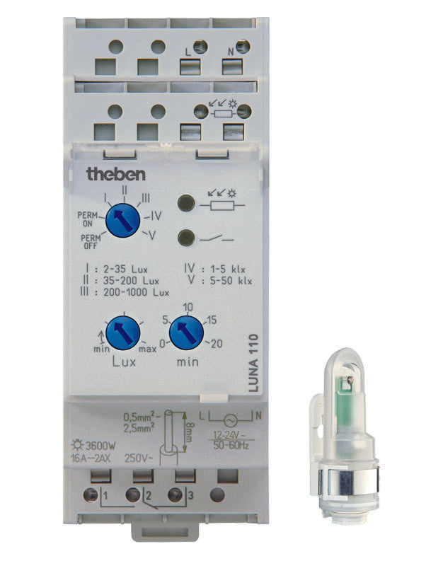 Theben Luna 110 Digital Twilight Switch 24V - 1104100