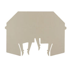Terminal Block Partition Plate 86x62mm - 1058800000 [2 Pieces]