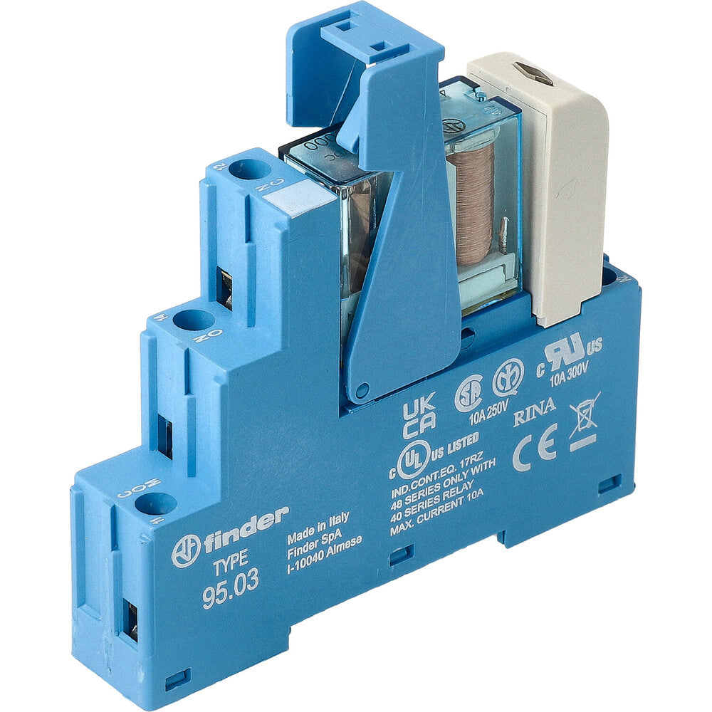 Interface Relay Module 24V DC 10A With LED And Diode - 48.31.7.024.005 ...