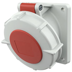32A 5P 400V IP67 CEE Panel Mount Socket - 3524