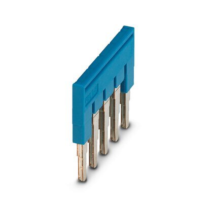 Phoenix Contact 5-Pole Blue Plug-In Bridge 6.2mm - 3036961 [5 Pieces]
