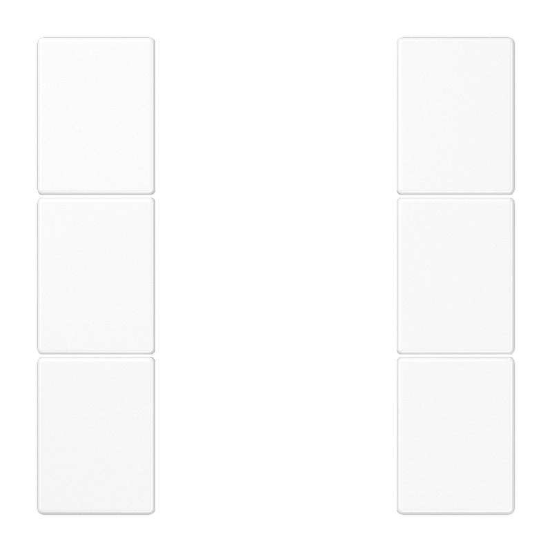 Jung KNX 3-Button Push Panel LS Series Alpine White - LS503TSAWW