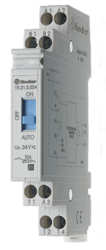 Status Indicating Relay Module Auto Off On 24V 10A - 19.21.0.024.0000
