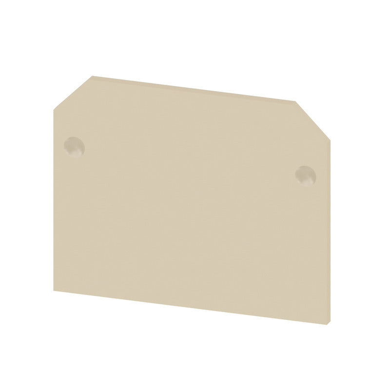 Terminal End Plate 39mm x 1.5mm Beige - 0460560000 [10 Pieces]