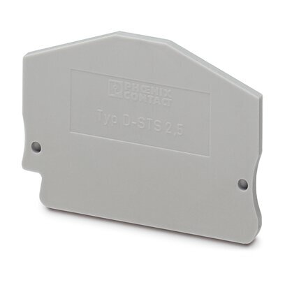 Phoenix Contact Gray End Cover D-STS 2.5 - 3031762 [10 Pieces]