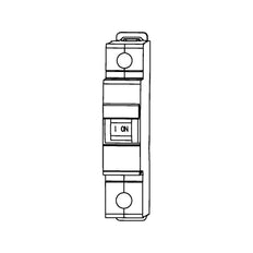 DLS 6i Single Pole Circuit Breaker 16A C-Curve 10kA - 09916203