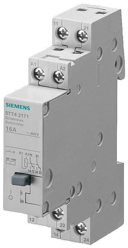 Siemens 5TT4217-2 Dual Changeover Switching Relay - 5TT42172