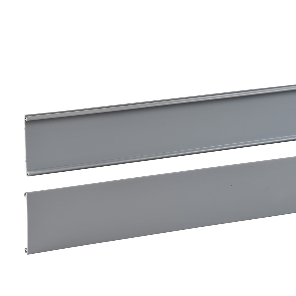 PVC Cabinet Cover Strip 1100mm RAL 7035 Gray - NSYATPUND