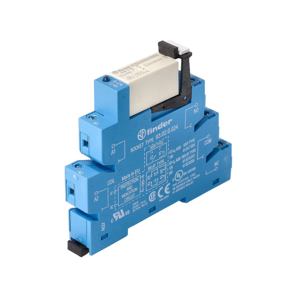 Finder 38.52 Interface Relay 2CO 8A 24V AC/DC - 38.52.0.024.0060