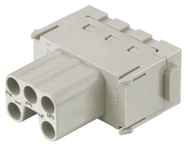 Harting Han ES 5-Pin Female Module 16A Cage Clamp - 09140052716
