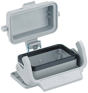 Harting Han 10B Base Panel Mount Connector Housing - 09300100303